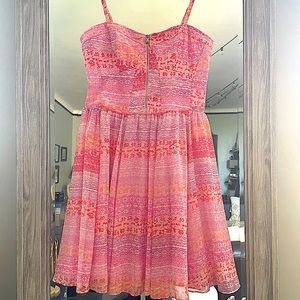 Pink multicolor Guess Sundress sz 12